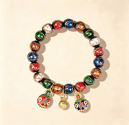 Temple Five-color Incense Ash  Bracelet