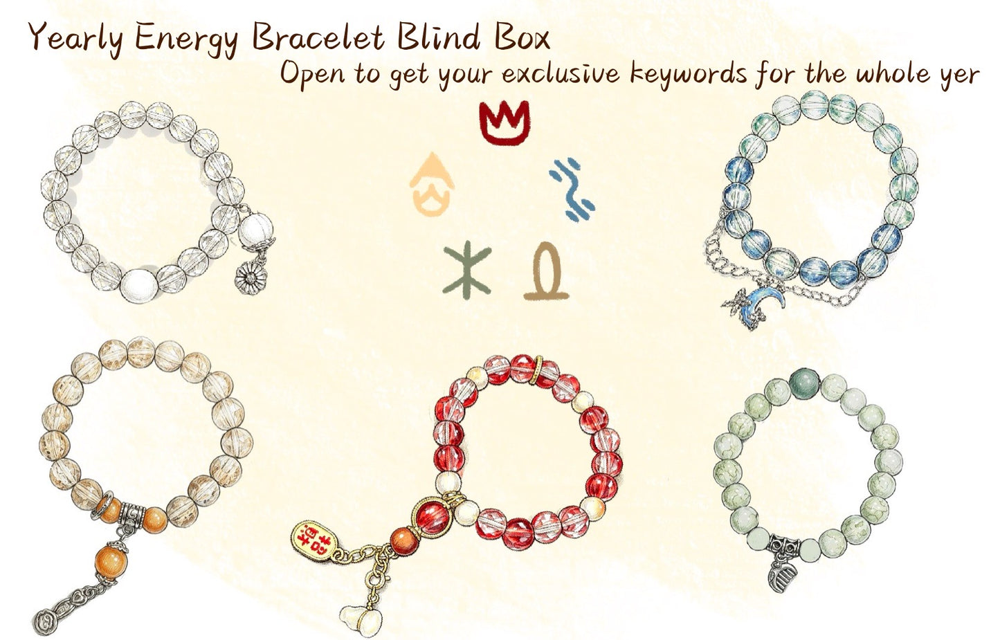 Yearly Energy Bracelet Blind Box