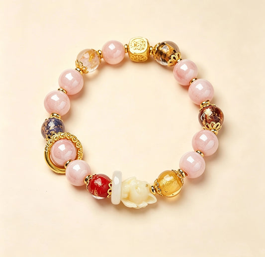 Crystal Phoenix Fox Fortune Bracelet